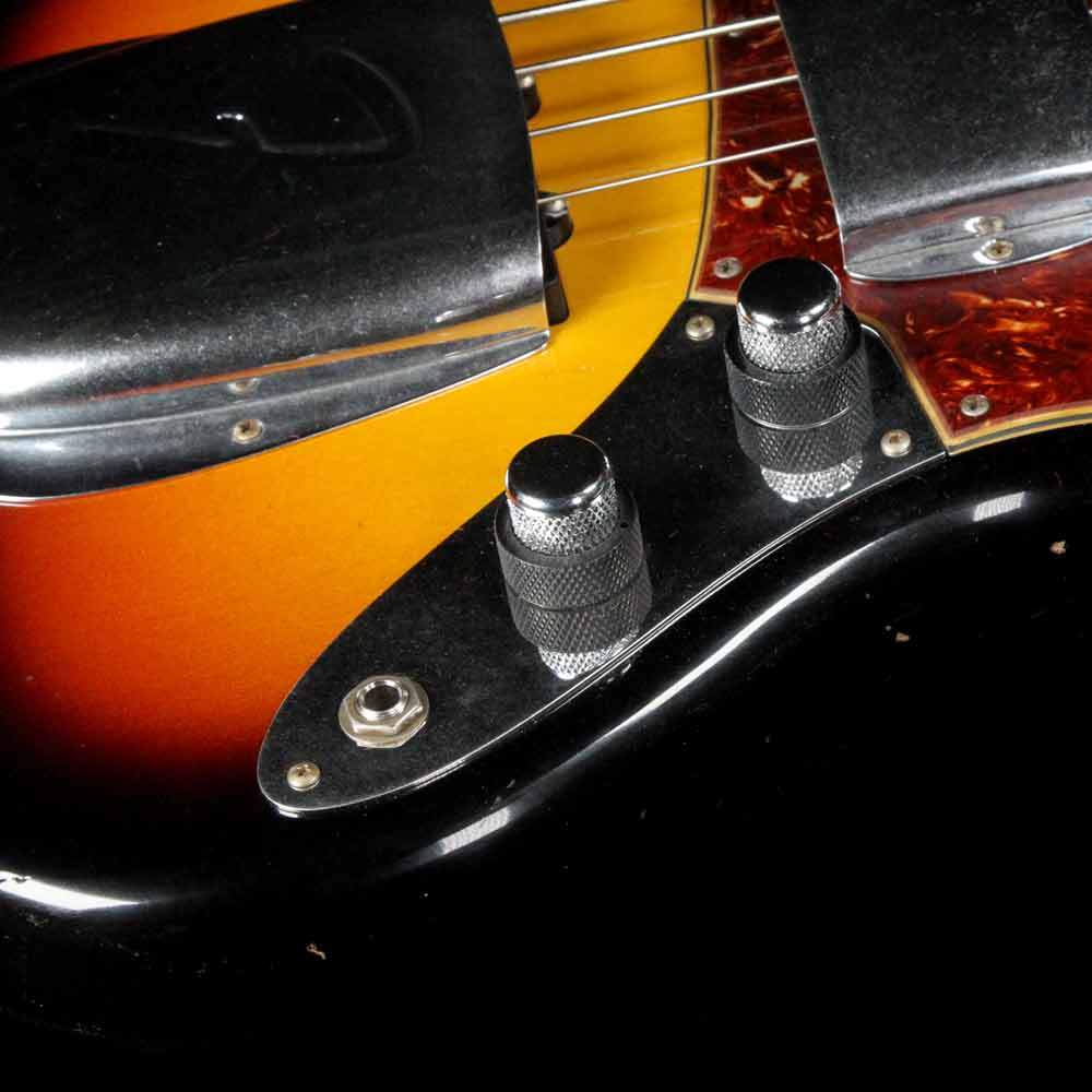 Fender Custom Shop 1960 Jazz Bass Journeyman Relic Faded 3-Color Sunburst — 6