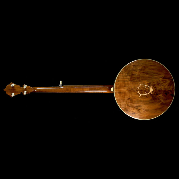 Used 1978 Stelling Staghorn 5-String Banjo Natural Walnut
