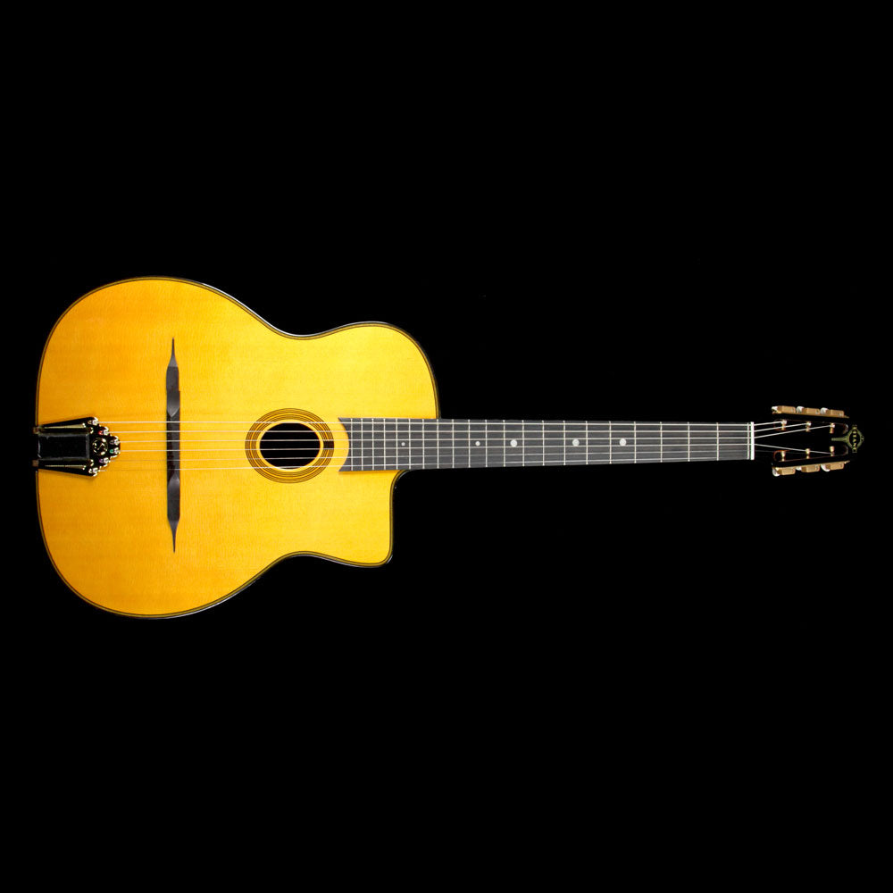 Gitane DG-255 Professional Gypsy Jazz Acoustic Guitar Natural