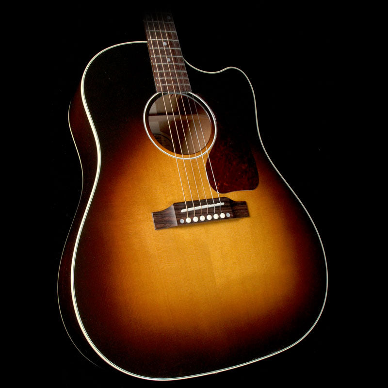 Gibson J-45 Cutaway Vintage Sunburst Acoustic Guitar 2017 — 1
