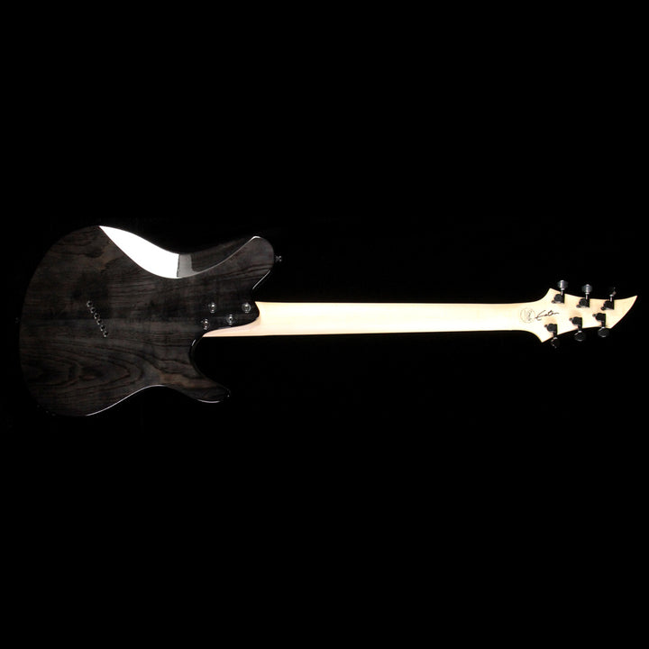 Ormsby GTR Production Model TX6 Eaton Special Left-Handed Electric Guitar Trans Black Flame Top