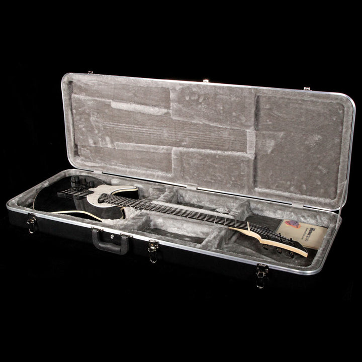 Ormsby GTR Production Model TX6 Eaton Special Left-Handed Electric Guitar Trans Black Flame Top