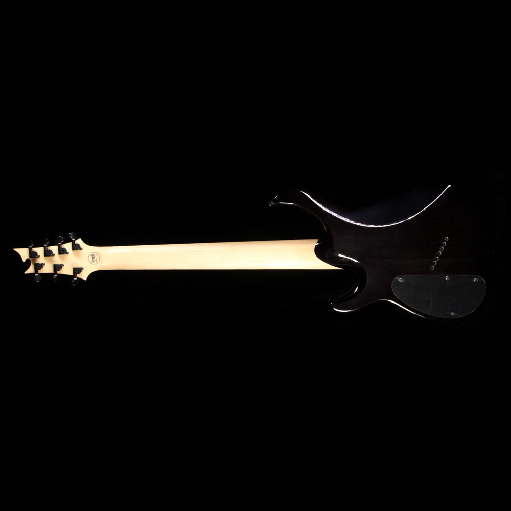 Ormsby GTR Production Model SX 7 7-String Electric Guitar Charcoal Burst Flame — 3