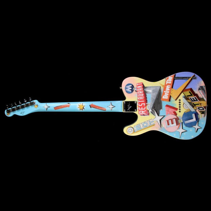 Fender Custom Masterbuilt Greg Fessler Googie Artwork Telecaster Electric Guitar