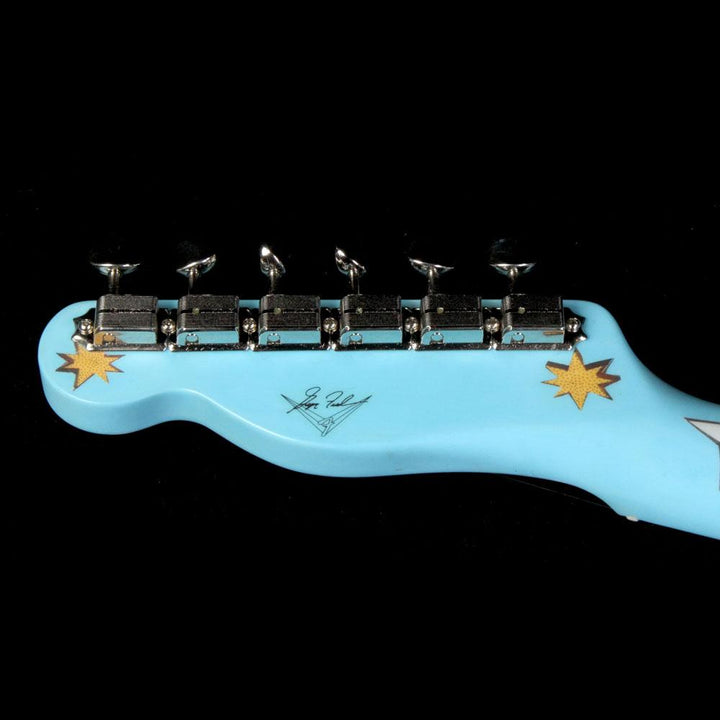 Fender Custom Masterbuilt Greg Fessler Googie Artwork Telecaster Electric Guitar