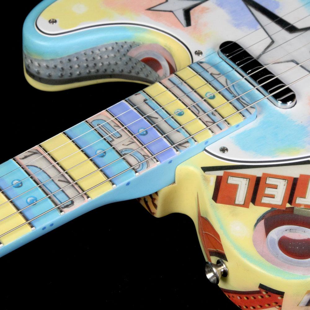 Fender Custom Masterbuilt Greg Fessler Googie Artwork Telecaster Electric Guitar — 6