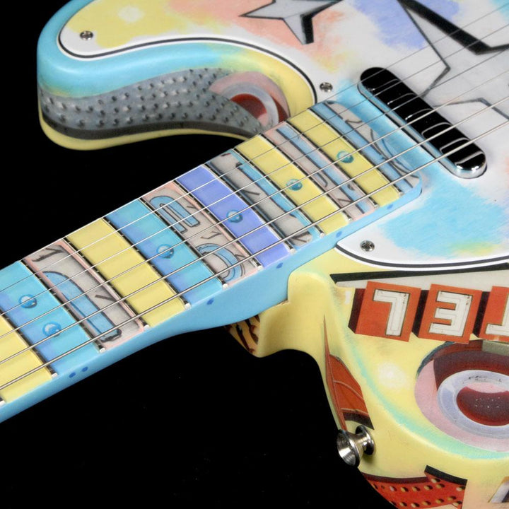 Fender Custom Masterbuilt Greg Fessler Googie Artwork Telecaster Electric Guitar