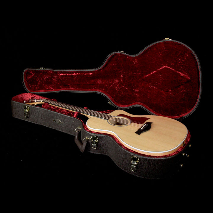Taylor 214ce Deluxe Grand Auditorium Acoustic Guitar Flame Maple