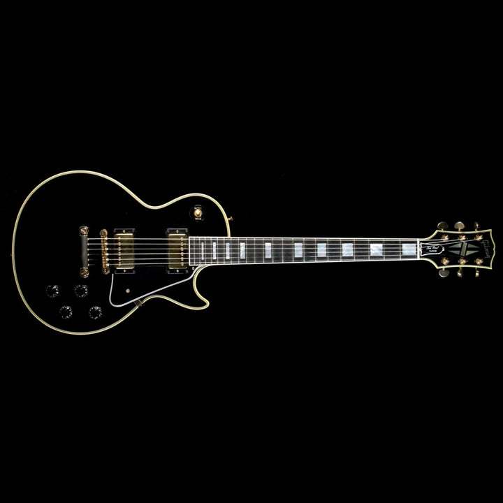 Used 2002 Gibson Custom Shop '57 Les Paul Custom Electric Guitar Ebony