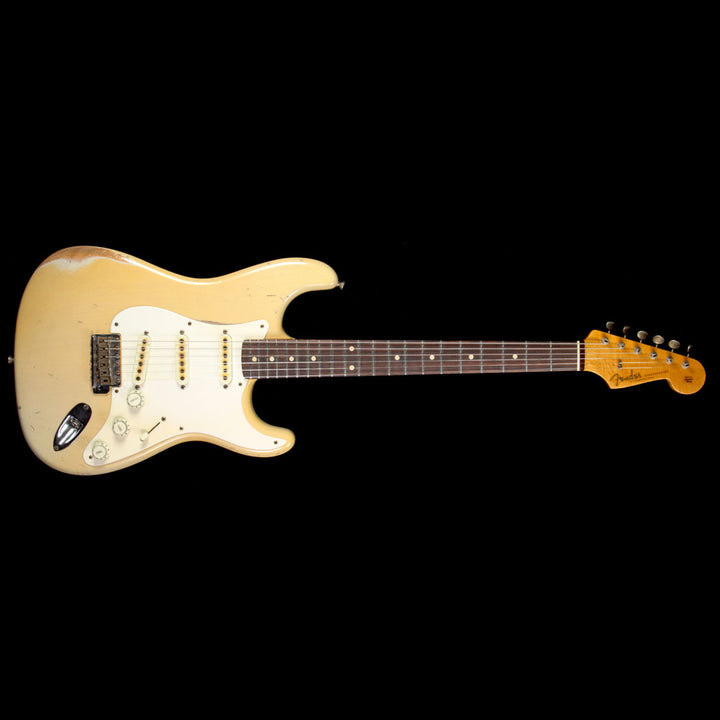 Used Fender Custom Shop Masterbuilt John Cruz 1959 Stratocaster Electric Guitar Vintage Blonde
