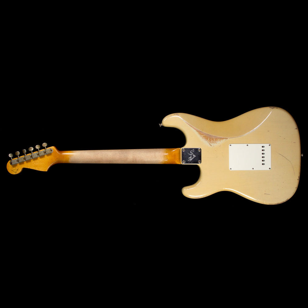 Used Fender Custom Shop Masterbuilt John Cruz 1959 Stratocaster Electric Guitar Vintage Blonde — 3