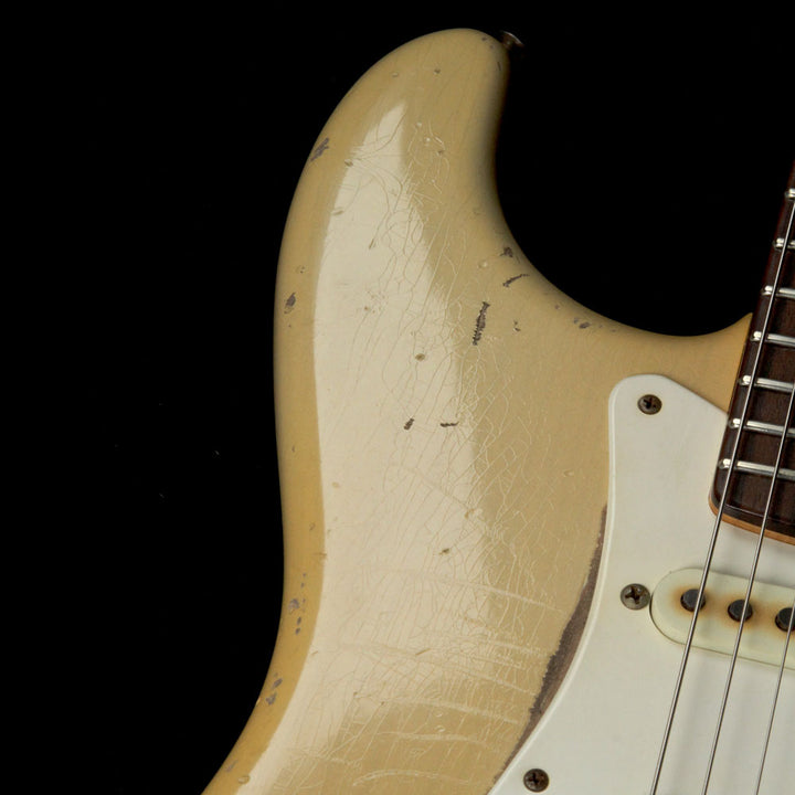 Used Fender Custom Shop Masterbuilt John Cruz 1959 Stratocaster Electric Guitar Vintage Blonde