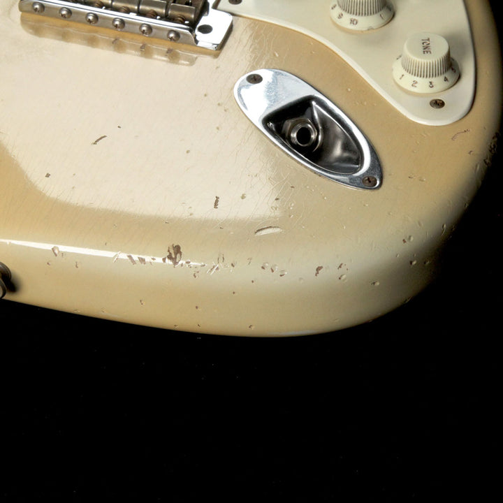 Used Fender Custom Shop Masterbuilt John Cruz 1959 Stratocaster Electric Guitar Vintage Blonde