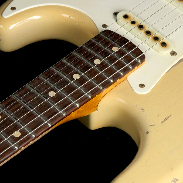 Used Fender Custom Shop Masterbuilt John Cruz 1959 Stratocaster Electric Guitar Vintage Blonde