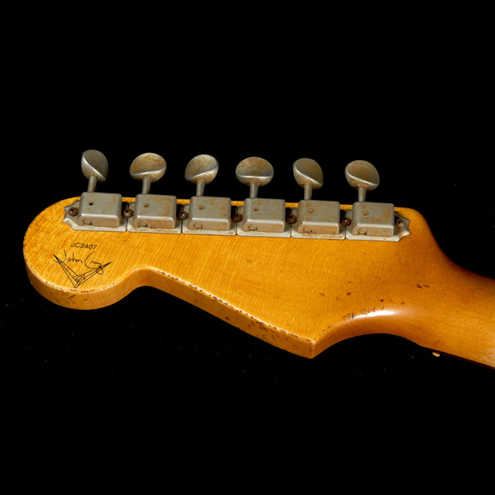 Used Fender Custom Shop Masterbuilt John Cruz 1959 Stratocaster Electric Guitar Vintage Blonde