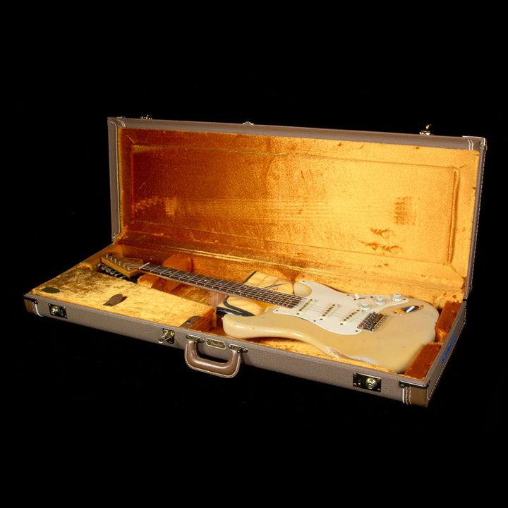 Used Fender Custom Shop Masterbuilt John Cruz 1959 Stratocaster Electric Guitar Vintage Blonde