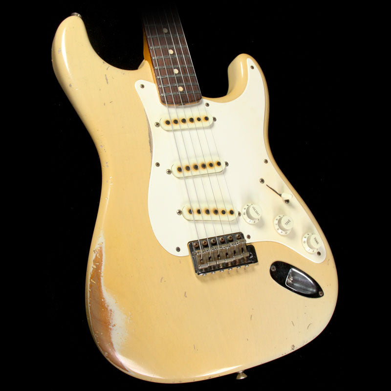 Used Fender Custom Shop Masterbuilt John Cruz 1959 Stratocaster Electric Guitar Vintage Blonde — 1