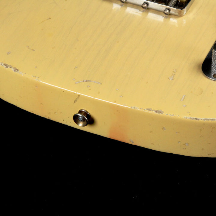Used 2007 Fender Custom Shop Masterbuilt John Cruz '51 Humbucker Nocaster Relic Electric Guitar Nocaster Blonde