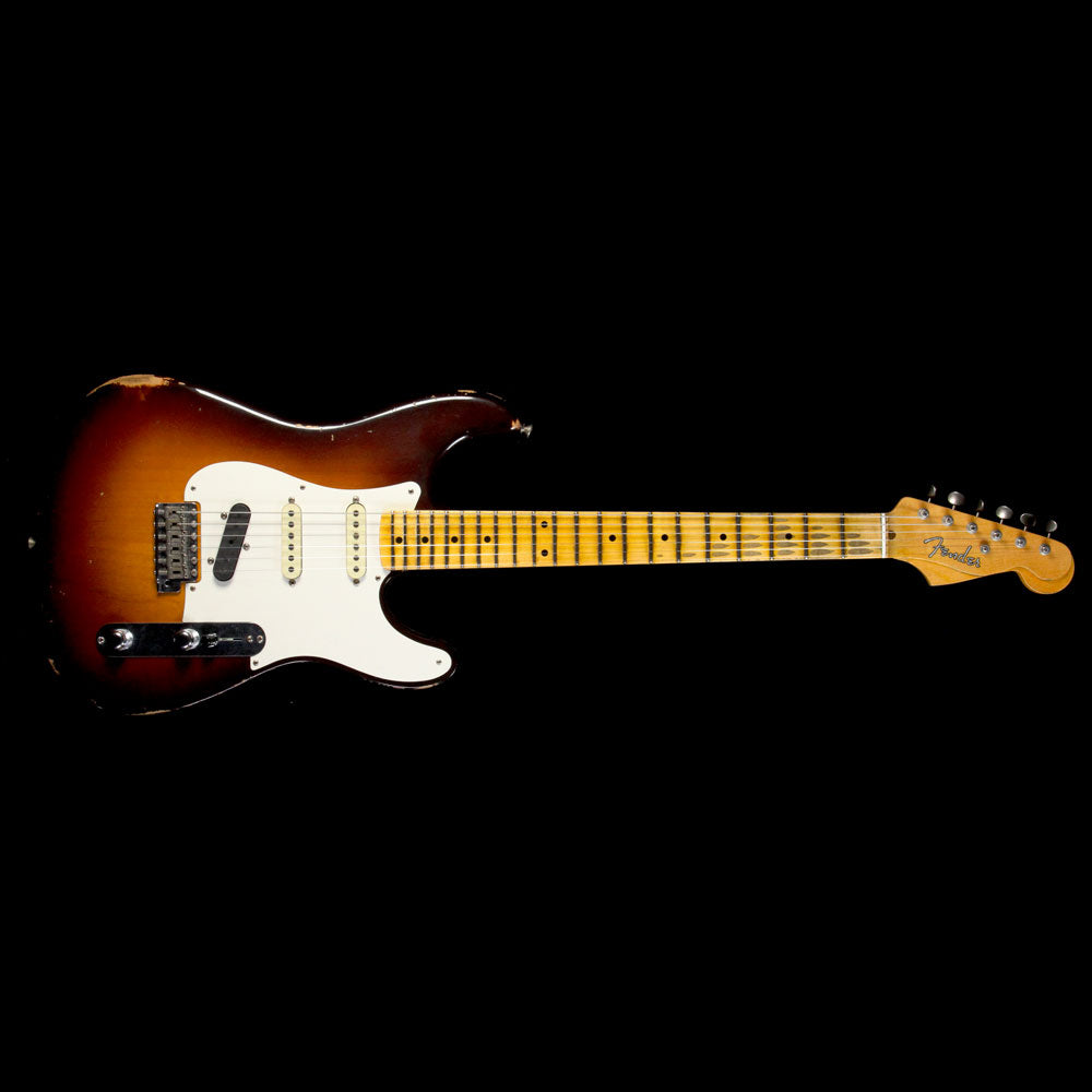 Fender Custom Shop Gene Baker Founders Design Stelecaster Electric Guitar Chocolate 3-Tone Sunburst — 2