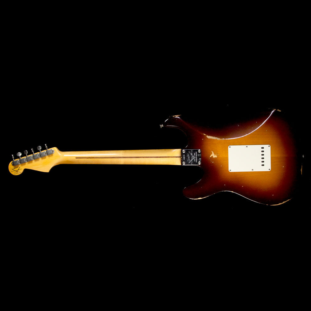 Fender Custom Shop Gene Baker Founders Design Stelecaster Electric Guitar Chocolate 3-Tone Sunburst — 3