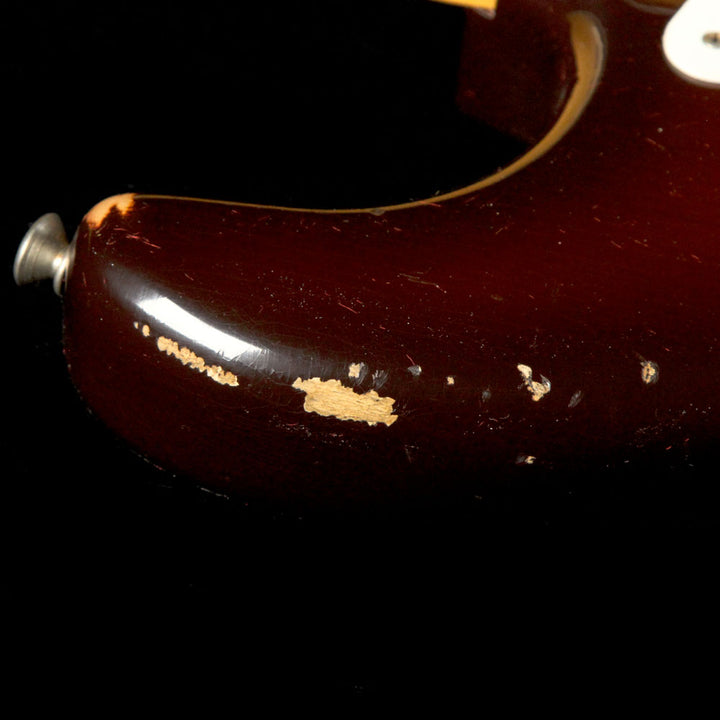 Fender Custom Shop Gene Baker Founders Design Stelecaster Electric Guitar Chocolate 3-Tone Sunburst