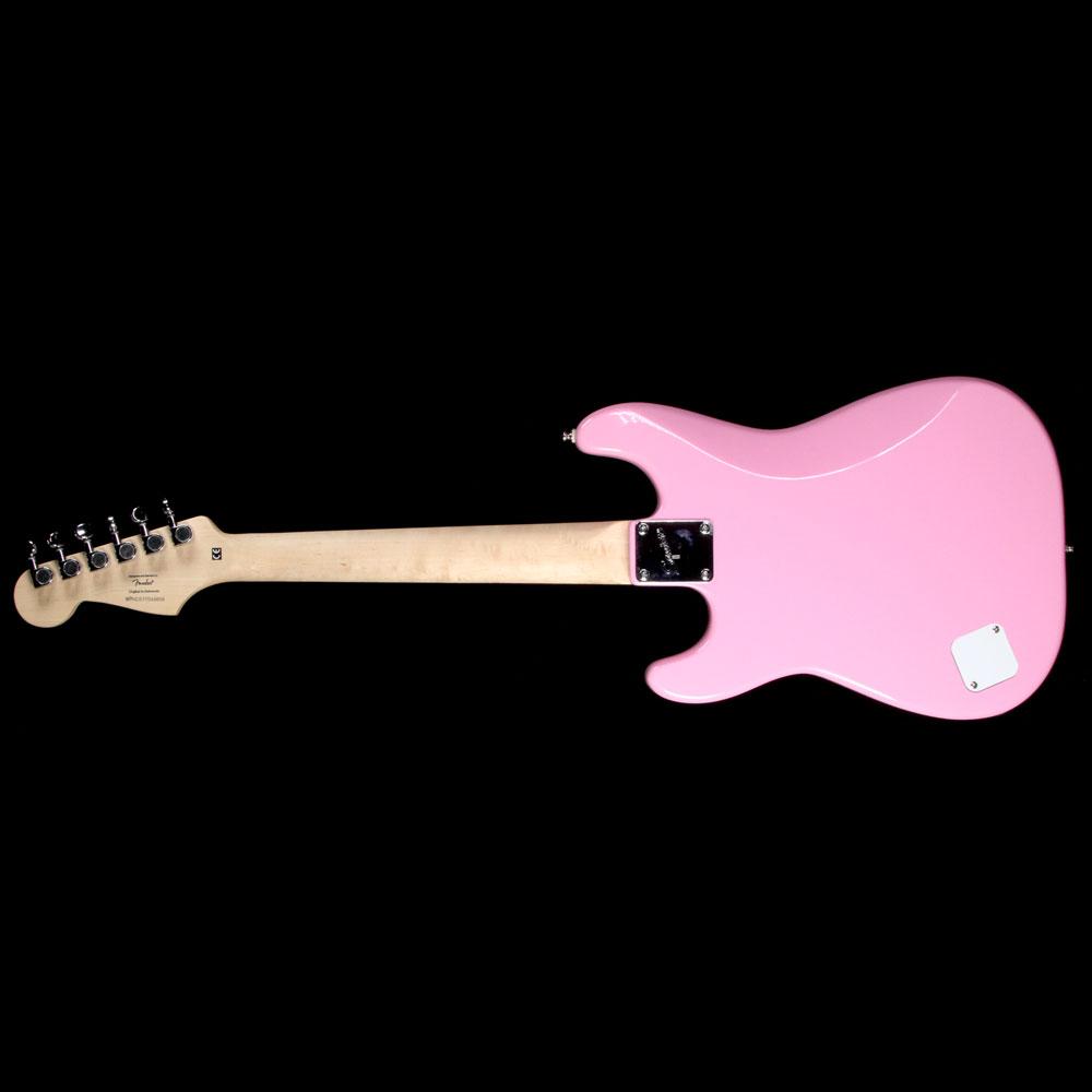 Squier Mini Strat Electric Guitar Pink | The Music Zoo