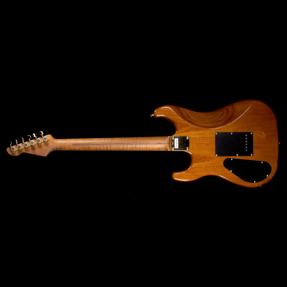 LSL Instruments XT2-DX Electric Guitar Transparent Amber — 3