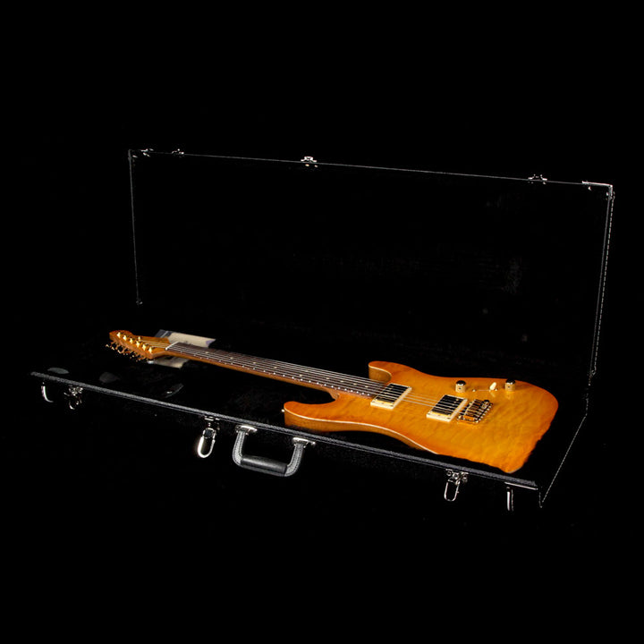 LSL Instruments XT2-DX Electric Guitar Transparent Amber