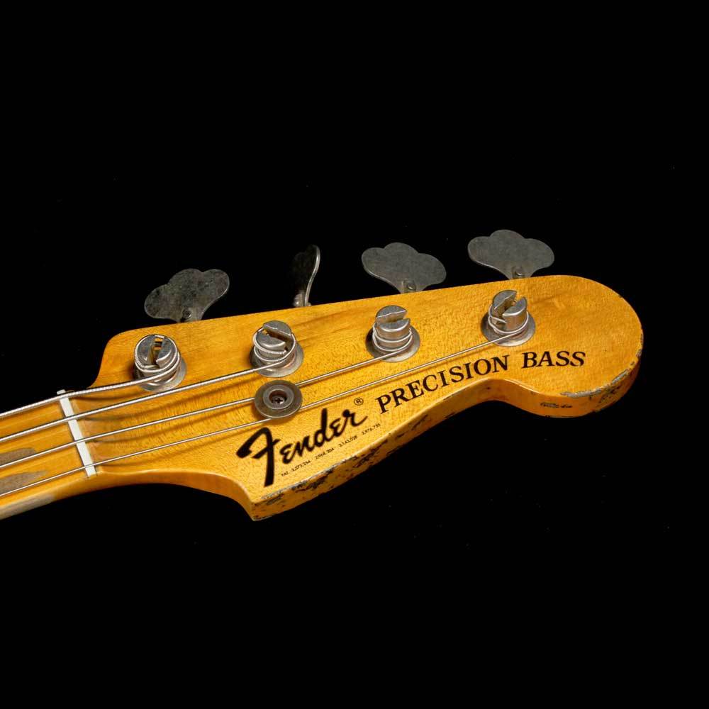 Fender Custom Shop '70s Precision Bass Black Heavy Relic — 4