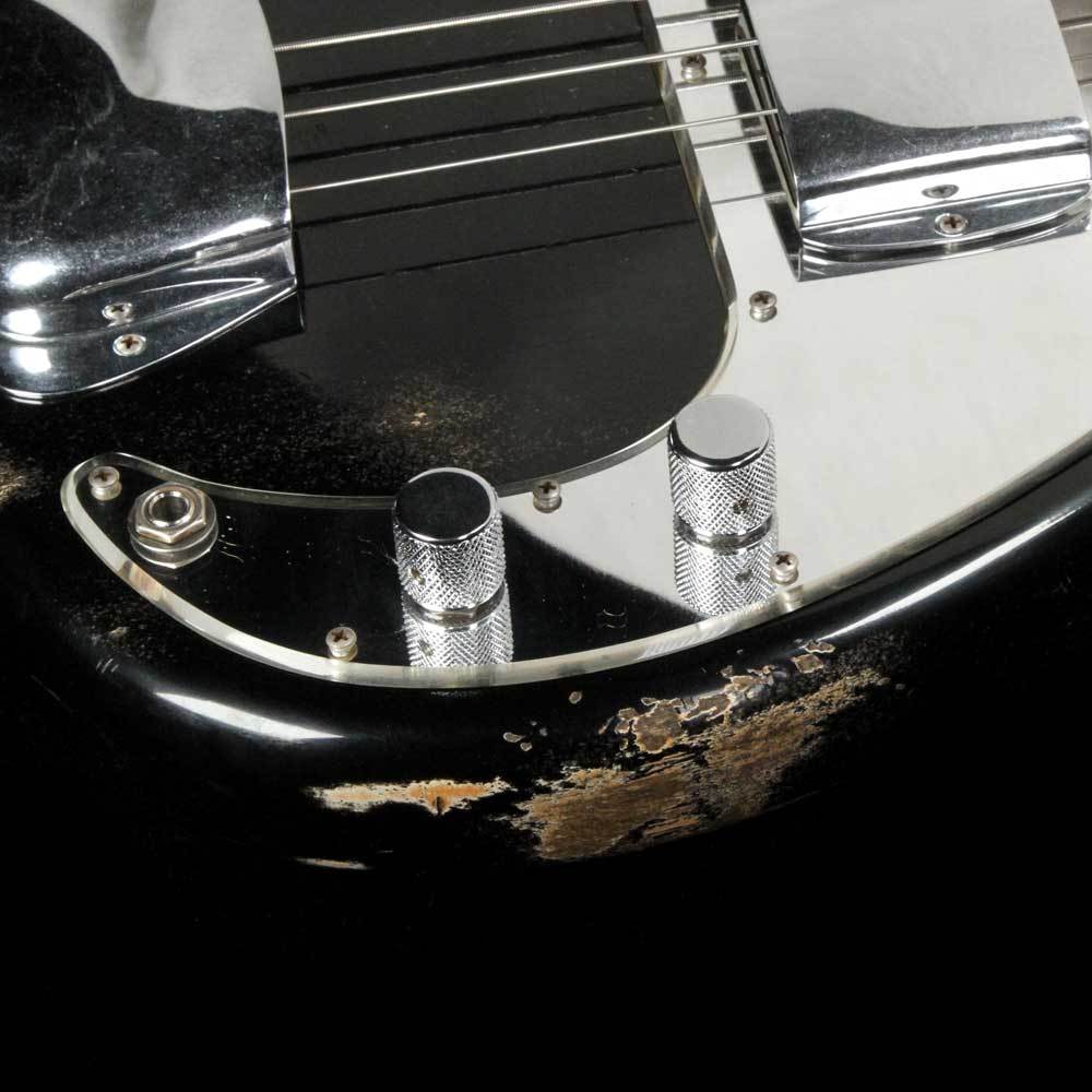 Fender Custom Shop '70s Precision Bass Black Heavy Relic — 5