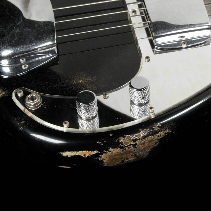 Fender Custom Shop '70s Precision Bass Black Heavy Relic