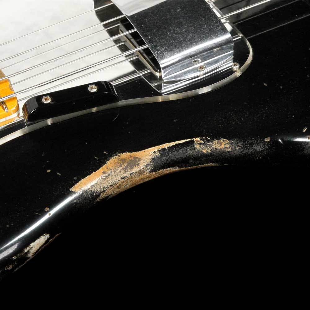 Fender Custom Shop '70s Precision Bass Black Heavy Relic — 6