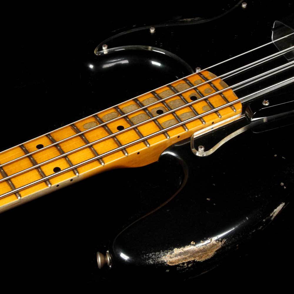Fender Custom Shop '70s Precision Bass Black Heavy Relic — 7