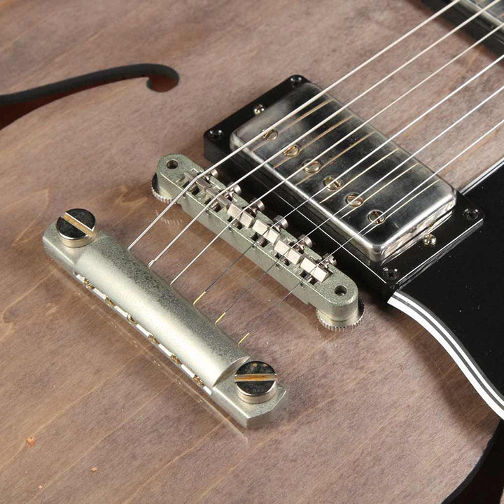 Gibson Memphis Limited Run Heavy-Aged ES-335 Block Electric Guitar Driftwood