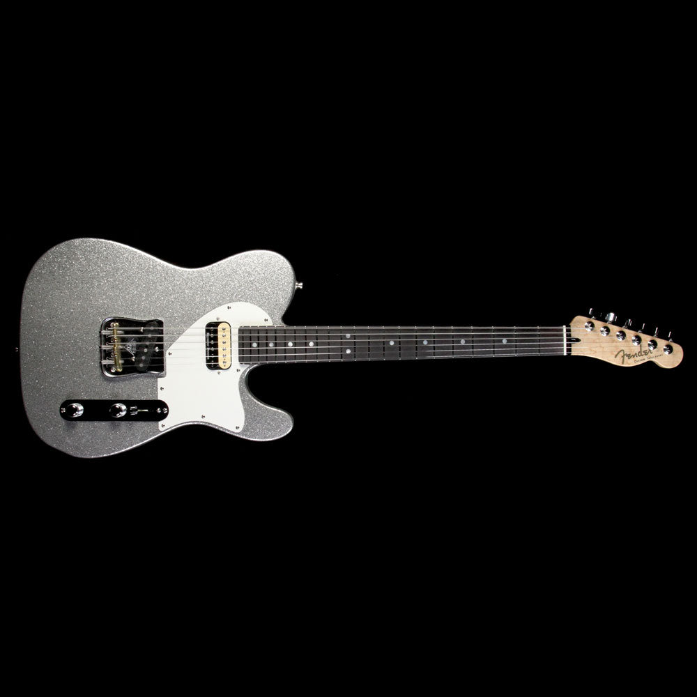 Fender Custom Shop Masterbuilt Yuriy Shishkov Telecaster NOS Electric Guitar Silver Sparkle — 2
