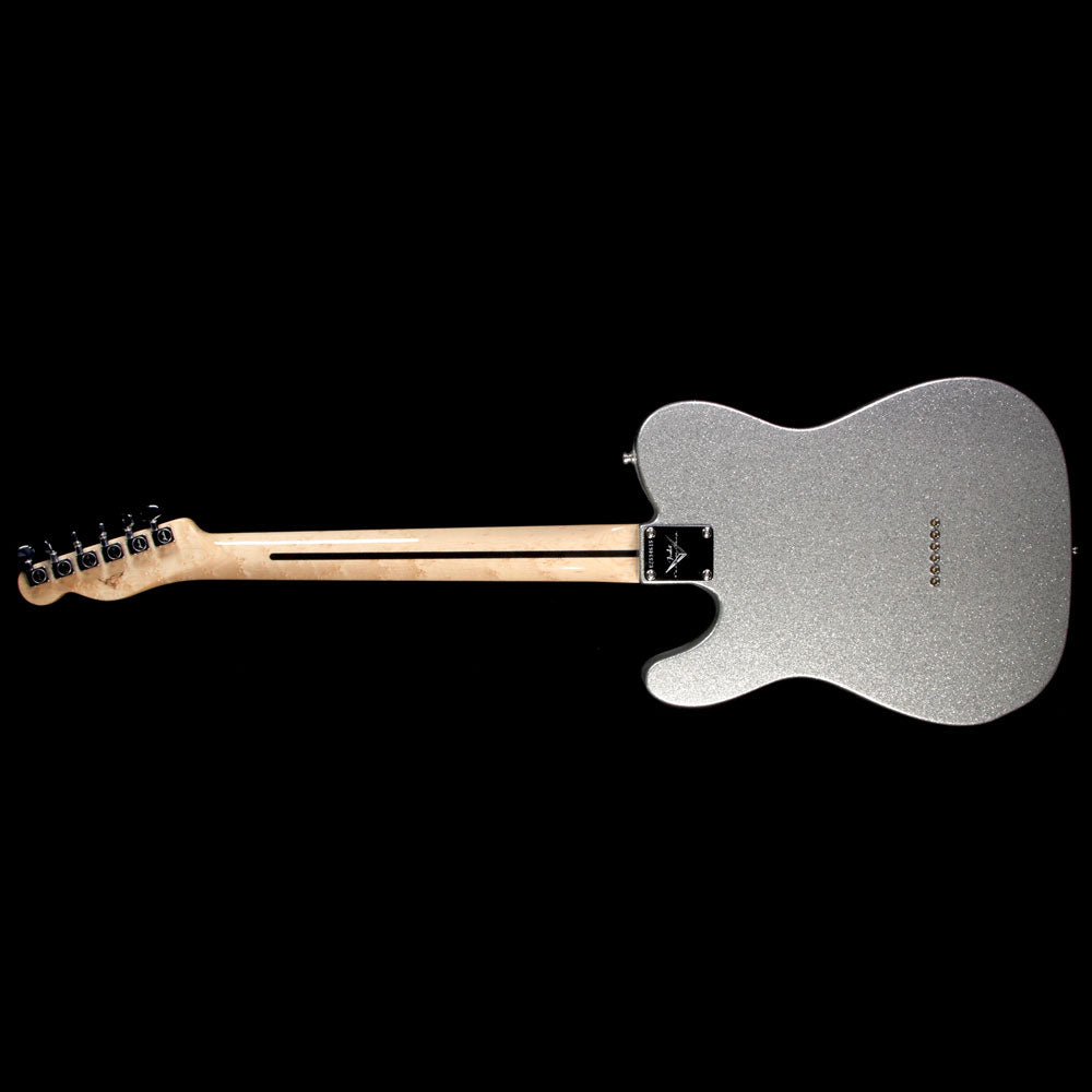 Fender Custom Shop Masterbuilt Yuriy Shishkov Telecaster NOS Electric Guitar Silver Sparkle — 3