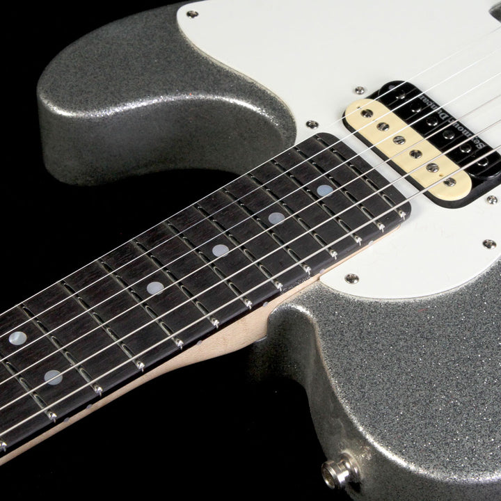 Fender Custom Shop Masterbuilt Yuriy Shishkov Telecaster NOS Electric Guitar Silver Sparkle