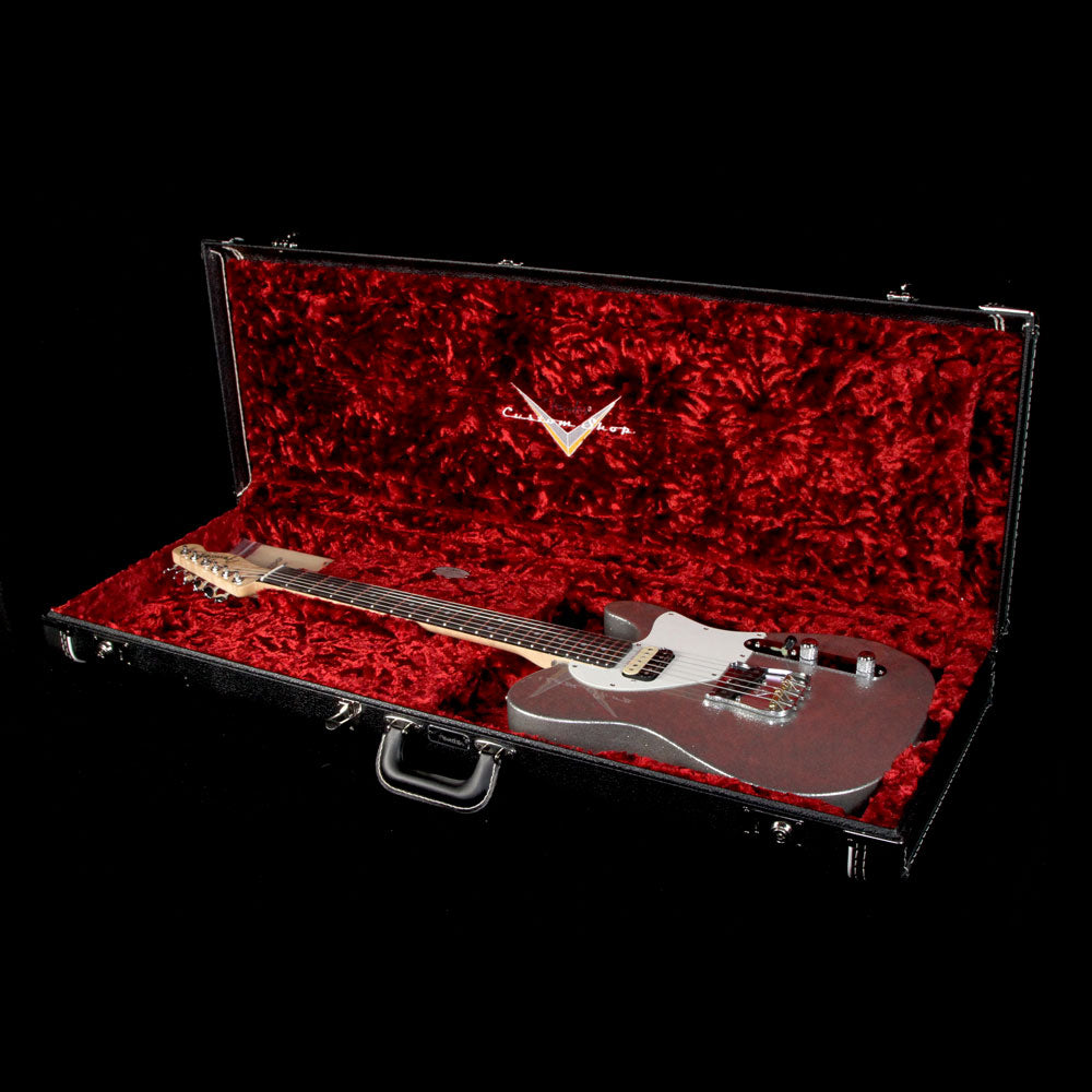 Fender Custom Shop Masterbuilt Yuriy Shishkov Telecaster NOS Electric Guitar Silver Sparkle — 8