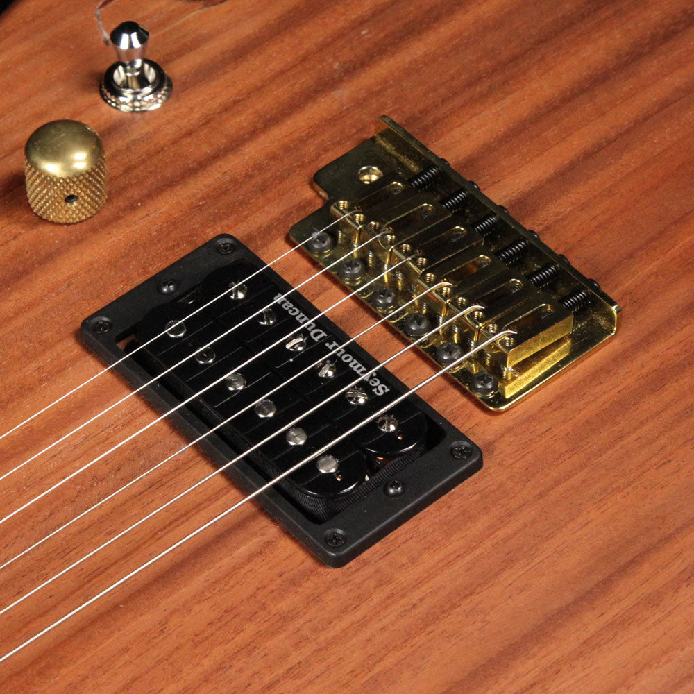 Used Charvel Custom Shop Cooked Mahogany San Dimas Electric Guitar Natural Oil — 5