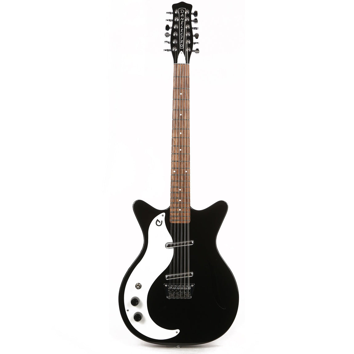 Danelectro '59 Vintage 12-String Left-Handed Guitar Black