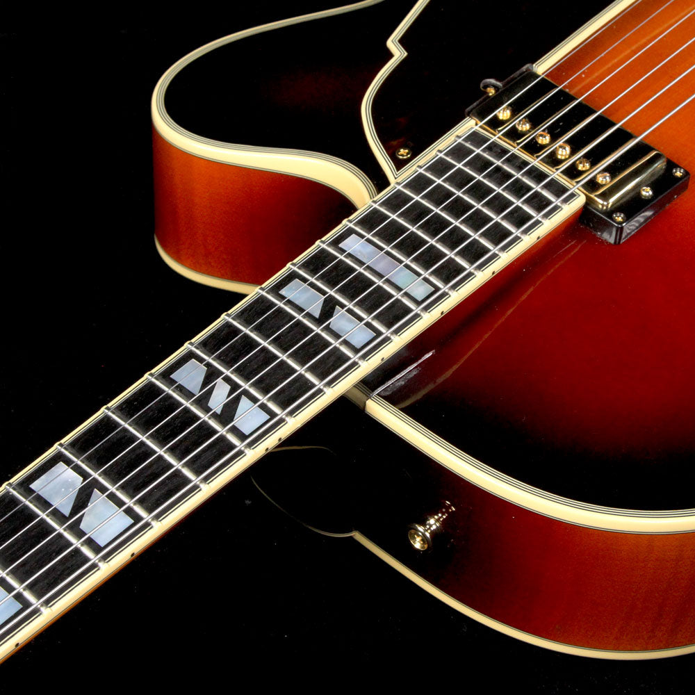 Used 2006 D'Angelico MIJ New Yorker 17M Electric Guitar Sunburst — 5