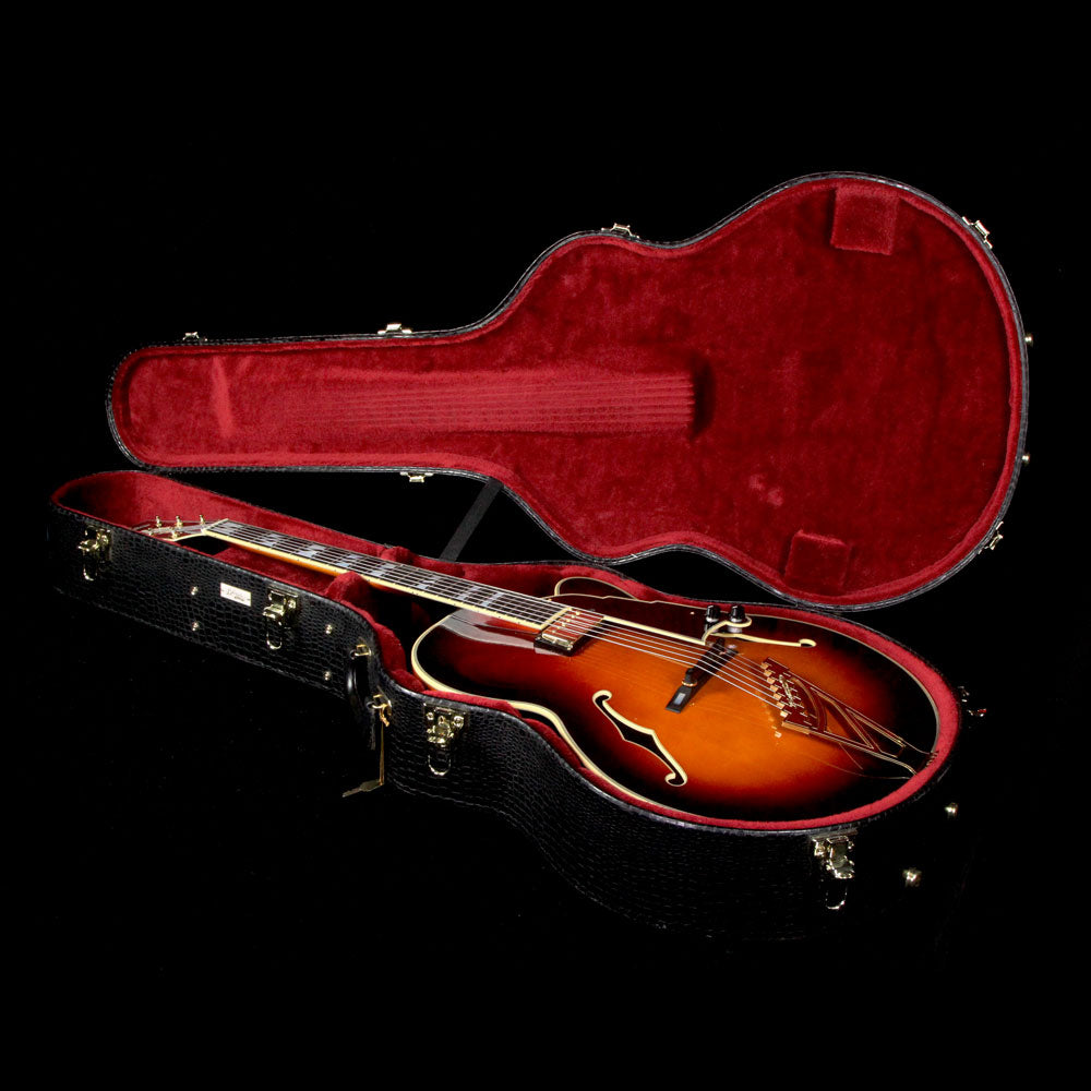 Used 2006 D'Angelico MIJ New Yorker 17M Electric Guitar Sunburst — 7