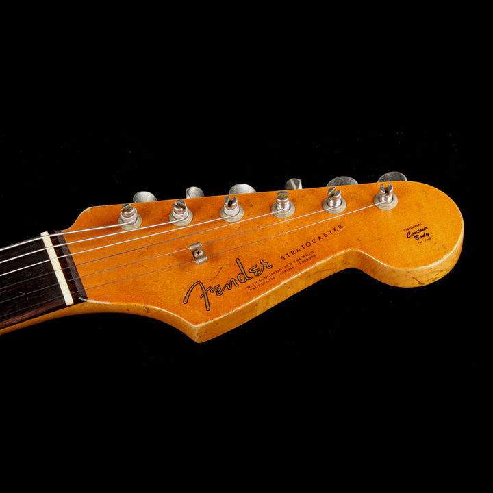 Used 2017 Fender Custom Shop Masterbuilt Dale Wilson 1963 Stratocaster Relic Electric Guitar 3-Tone Sunburst