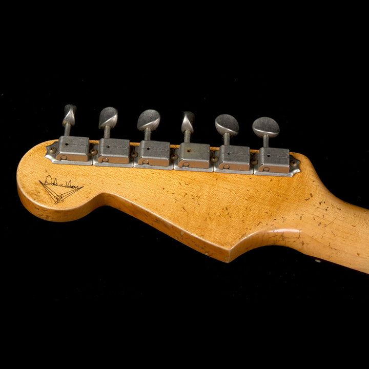 Used 2017 Fender Custom Shop Masterbuilt Dale Wilson 1961 Stratocaster Relic Electric Guitar Fiesta Red