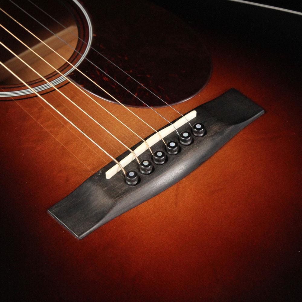 Used Huss & Dalton TOM-M Acoustic Guitar Sunburst — 7