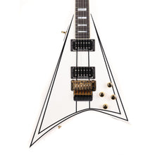 Jackson Custom Shop Randy Rhoads RR 1.5 Floyd Music Zoo Exclusive White with Black Pinstripes
