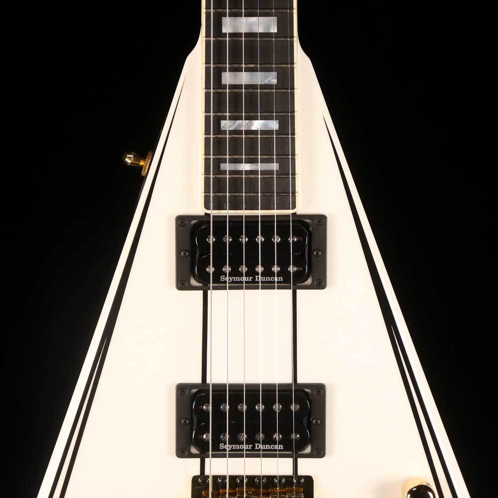 Jackson Custom Shop Randy Rhoads RR 1.5 Music Zoo Exclusive White
