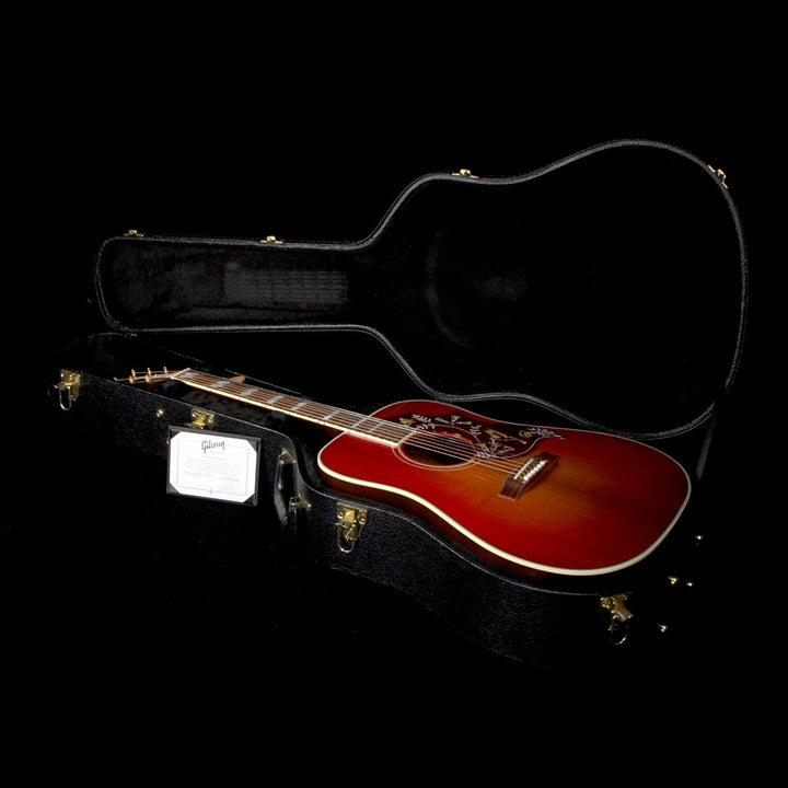 Used 2016 Gibson Hummingbird Vintage Acoustic Guitar Vintage Cherry Sunburst