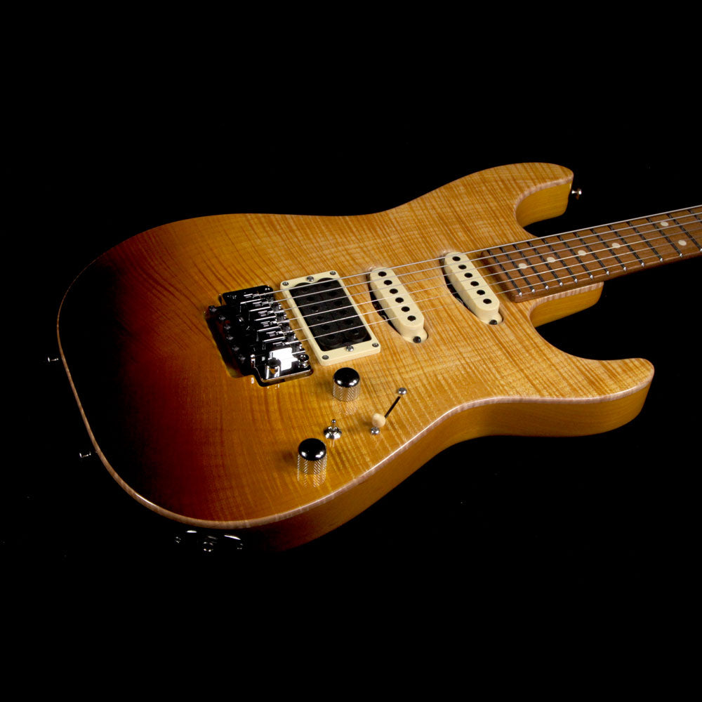 Used 2017 Tom Anderson Drop Top Electric Guitar Tobacco Surf — 6
