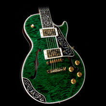 Gibson Custom Shop Bella Voce Les Paul 5A Quilt Top Electric Guitar Forest Green